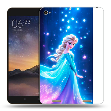 Силиконовый чехол на Xiaomi MiPad 3 с принтом Холодное сердце Frozen Силиконовый чехол на Xiaomi MiPad 3 с принтом Холодное сердце Frozen