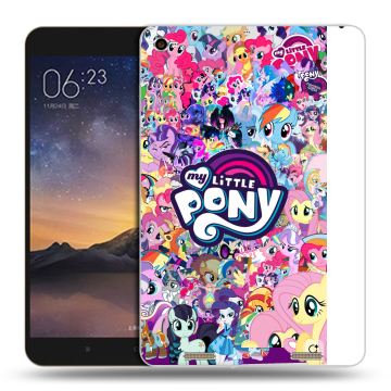 Силиконовый чехол на Xiaomi MiPad 3 с принтом My little pony Дружба чудо Силиконовый чехол на Xiaomi MiPad 3 с принтом My little pony Дружба чудо