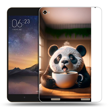 Силиконовый чехол на Xiaomi MiPad 3 с принтом смешная панда Силиконовый чехол на Xiaomi MiPad 3 с принтом смешная панда