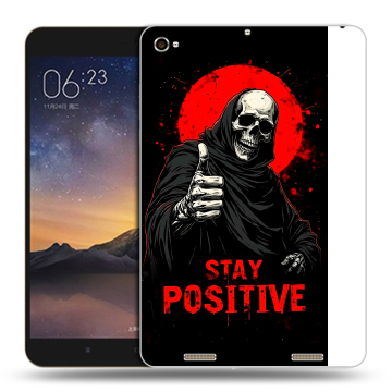 Силиконовый чехол на Xiaomi MiPad 3 с принтом смешной скелет Силиконовый чехол на Xiaomi MiPad 3 с принтом смешной скелет