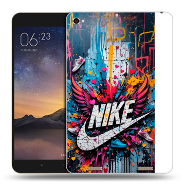 Силиконовый чехол на Xiaomi MiPad 3 с принтом Nike Найк Силиконовый чехол на Xiaomi MiPad 3 с принтом Nike Найк