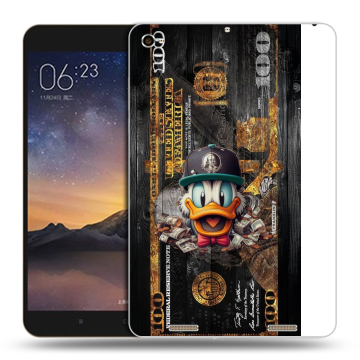 Силиконовый чехол на Xiaomi MiPad 3 с принтом Дональд Дак Доллар Силиконовый чехол на Xiaomi MiPad 3 с принтом Дональд Дак Доллар