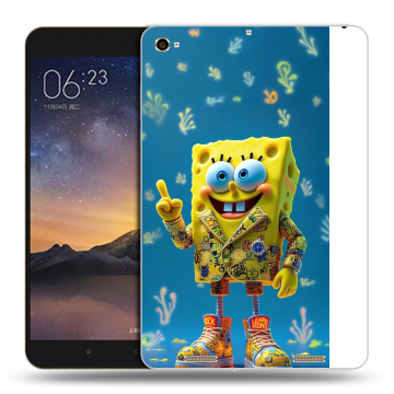 Силиконовый чехол на Xiaomi MiPad 3 с принтом Спанч боб Спанчбоб Силиконовый чехол на Xiaomi MiPad 3 с принтом Спанч боб Спанчбоб