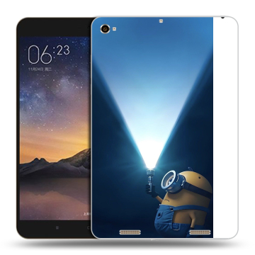 Силиконовый чехол на Xiaomi MiPad 3 с принтом Миньоны Силиконовый чехол на Xiaomi MiPad 3 с принтом Миньоны