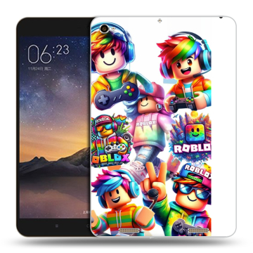 Силиконовый чехол на Xiaomi MiPad 3 с принтом Roblox Роблокс Силиконовый чехол на Xiaomi MiPad 3 с принтом Roblox Роблокс