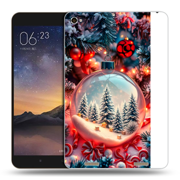 Силиконовый чехол на Xiaomi MiPad 3 с принтом Новый год Силиконовый чехол на Xiaomi MiPad 3 с принтом Новый год