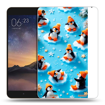 Силиконовый чехол на Xiaomi MiPad 3 с принтом Новый год Силиконовый чехол на Xiaomi MiPad 3 с принтом Новый год