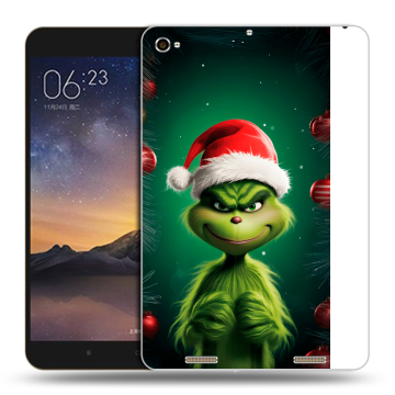 Силиконовый чехол на Xiaomi MiPad 3 с принтом Гринч Новый год Рождество Силиконовый чехол на Xiaomi MiPad 3 с принтом Гринч Новый год Рождество