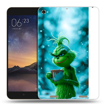 Силиконовый чехол на Xiaomi MiPad 3 с принтом Новый год гринч Силиконовый чехол на Xiaomi MiPad 3 с принтом Новый год гринч