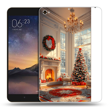 Силиконовый чехол на Xiaomi MiPad 3 с принтом Новый год Силиконовый чехол на Xiaomi MiPad 3 с принтом Новый год