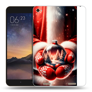 Силиконовый чехол на Xiaomi MiPad 3 с принтом Новый год Силиконовый чехол на Xiaomi MiPad 3 с принтом Новый год
