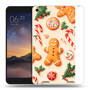 Силиконовый чехол на Xiaomi MiPad 3 с принтом Новый год Силиконовый чехол на Xiaomi MiPad 3 с принтом Новый год
