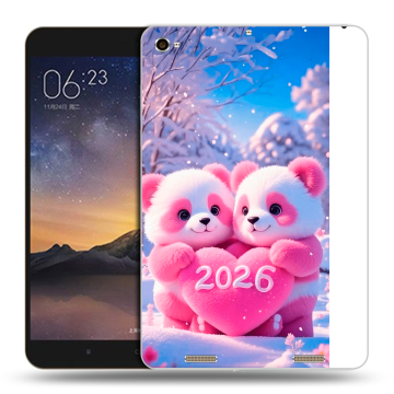 Силиконовый чехол на Xiaomi MiPad 3 с принтом Новый год Силиконовый чехол на Xiaomi MiPad 3 с принтом Новый год