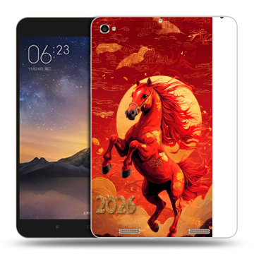 Силиконовый чехол на Xiaomi MiPad 3 с принтом Новый год Силиконовый чехол на Xiaomi MiPad 3 с принтом Новый год