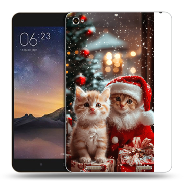 Силиконовый чехол на Xiaomi MiPad 3 с принтом Новый год Силиконовый чехол на Xiaomi MiPad 3 с принтом Новый год