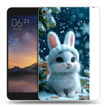 Силиконовый чехол на Xiaomi MiPad 3 с принтом Новый год Силиконовый чехол на Xiaomi MiPad 3 с принтом Новый год