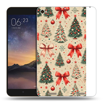 Силиконовый чехол на Xiaomi MiPad 3 с принтом Новый год Силиконовый чехол на Xiaomi MiPad 3 с принтом Новый год
