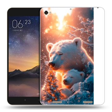 Силиконовый чехол на Xiaomi MiPad 3 с принтом Новый год Силиконовый чехол на Xiaomi MiPad 3 с принтом Новый год