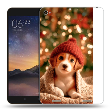 Силиконовый чехол на Xiaomi MiPad 3 с принтом Новый год Силиконовый чехол на Xiaomi MiPad 3 с принтом Новый год