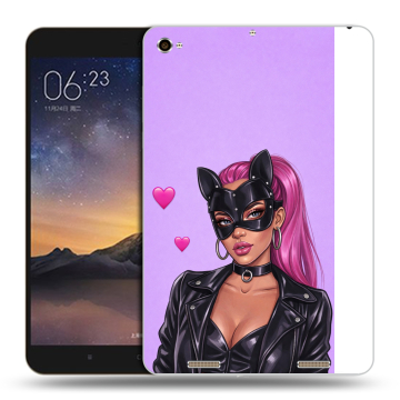 Силиконовый чехол на Xiaomi MiPad 3 с принтом женский Силиконовый чехол на Xiaomi MiPad 3 с принтом женский