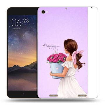 Силиконовый чехол на Xiaomi MiPad 3 с принтом женский Силиконовый чехол на Xiaomi MiPad 3 с принтом женский