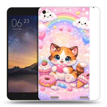 Силиконовый чехол на Xiaomi MiPad 3 с принтом для девочек Силиконовый чехол на Xiaomi MiPad 3 с принтом для девочек