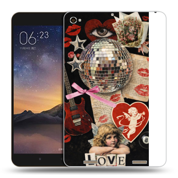 Силиконовый чехол на Xiaomi MiPad 3 с принтом для девочек Силиконовый чехол на Xiaomi MiPad 3 с принтом для девочек