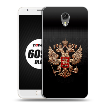 Пластиковый чехол на Ulefone Power 2 с принтом Герб России Пластиковый чехол на Ulefone Power 2 с принтом Герб России