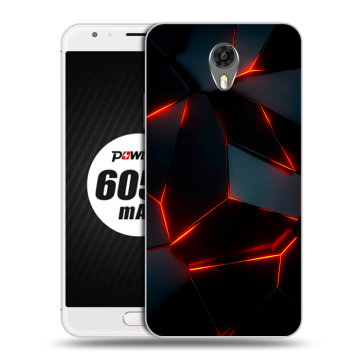 Пластиковый чехол на Ulefone Power 2 с принтом Яркие абстракции Пластиковый чехол на Ulefone Power 2 с принтом Яркие абстракции