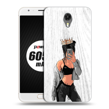 Пластиковый чехол на Ulefone Power 2 с принтом Женские принты Пластиковый чехол на Ulefone Power 2 с принтом Женские принты