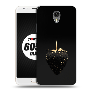 Пластиковый чехол на Ulefone Power 2 с принтом Черная клубника Пластиковый чехол на Ulefone Power 2 с принтом Черная клубника