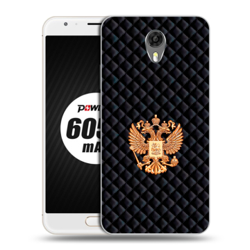 Пластиковый чехол на Ulefone Power 2 с принтом Герб России принт Пластиковый чехол на Ulefone Power 2 с принтом Герб России принт