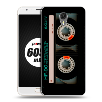 Пластиковый чехол на Ulefone Power 2 с принтом Кассета Пластиковый чехол на Ulefone Power 2 с принтом Кассета