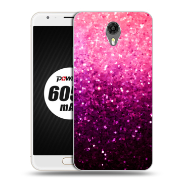 Пластиковый чехол на Ulefone Power 2 с принтом Блестки Пластиковый чехол на Ulefone Power 2 с принтом Блестки
