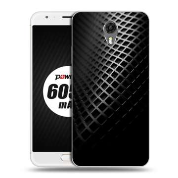 Пластиковый чехол на Ulefone Power 2 с принтом Текстура металла Пластиковый чехол на Ulefone Power 2 с принтом Текстура металла