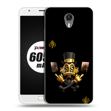 Пластиковый чехол на Ulefone Power 2 с принтом Золотой скрудж макдак Пластиковый чехол на Ulefone Power 2 с принтом Золотой скрудж макдак