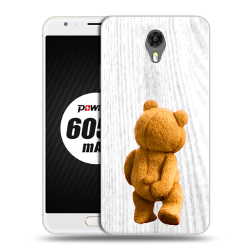 Пластиковый чехол на Ulefone Power 2 с принтом Медведь Пластиковый чехол на Ulefone Power 2 с принтом Медведь