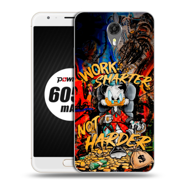 Пластиковый чехол на Ulefone Power 2 с принтом Дональд Дак Деньги Пластиковый чехол на Ulefone Power 2 с принтом Дональд Дак Деньги