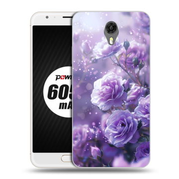 Пластиковый чехол на Ulefone Power 2 с принтом Розы цветы Пластиковый чехол на Ulefone Power 2 с принтом Розы цветы