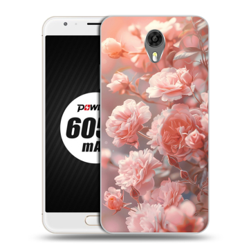 Пластиковый чехол на Ulefone Power 2 с принтом Розовые розы Пластиковый чехол на Ulefone Power 2 с принтом Розовые розы