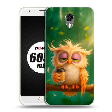 Пластиковый чехол на Ulefone Power 2 с принтом сова Пластиковый чехол на Ulefone Power 2 с принтом сова