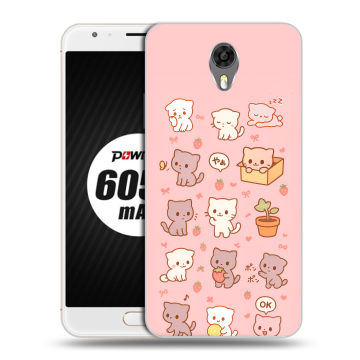 Пластиковый чехол на Ulefone Power 2 с принтом Hello Kitty Хелоу Кити Пластиковый чехол на Ulefone Power 2 с принтом Hello Kitty Хелоу Кити