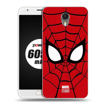 Пластиковый чехол на Ulefone Power 2 с принтом человек паук spiderman Пластиковый чехол на Ulefone Power 2 с принтом человек паук spiderman