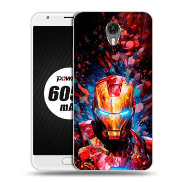 Пластиковый чехол на Ulefone Power 2 с принтом Железный человек Ironman Пластиковый чехол на Ulefone Power 2 с принтом Железный человек Ironman