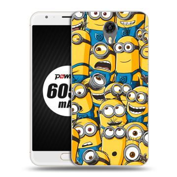 Пластиковый чехол на Ulefone Power 2 с принтом Миньоны Пластиковый чехол на Ulefone Power 2 с принтом Миньоны