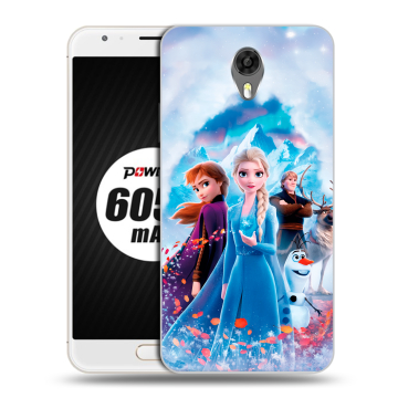 Пластиковый чехол на Ulefone Power 2 с принтом Холодное сердце Frozen Пластиковый чехол на Ulefone Power 2 с принтом Холодное сердце Frozen