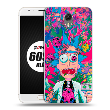 Пластиковый чехол на Ulefone Power 2 с принтом Рик и Морти Rick Morty Пластиковый чехол на Ulefone Power 2 с принтом Рик и Морти Rick Morty