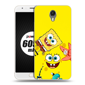 Пластиковый чехол на Ulefone Power 2 с принтом Спанч боб Спанчбоб Пластиковый чехол на Ulefone Power 2 с принтом Спанч боб Спанчбоб