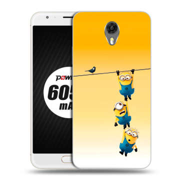 Пластиковый чехол на Ulefone Power 2 с принтом Миньоны Пластиковый чехол на Ulefone Power 2 с принтом Миньоны