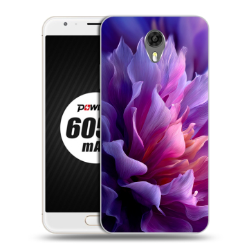 Пластиковый чехол на Ulefone Power 2 с принтом женский цветы Пластиковый чехол на Ulefone Power 2 с принтом женский цветы